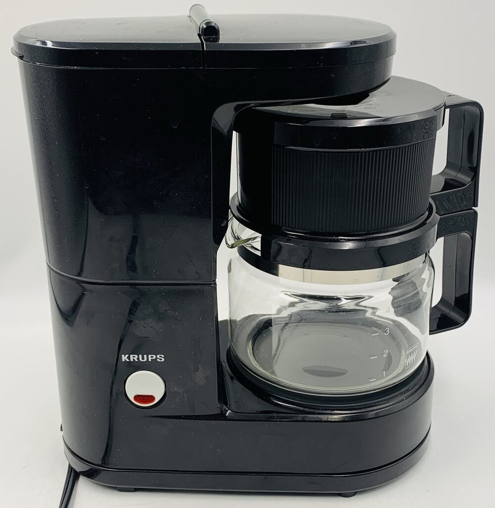 Krups Type 170 Brewmaster Jr Filter Coffee Maker Black